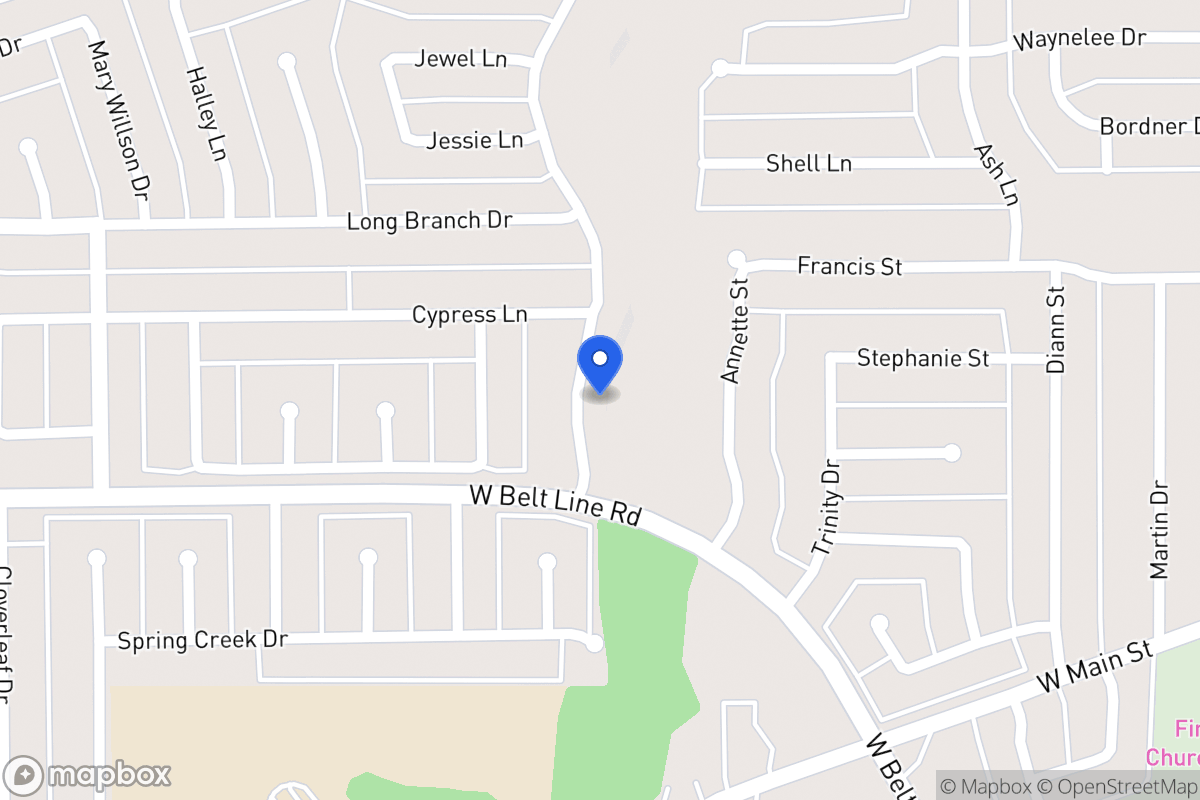 Map of 512 Quail Hollow Dr