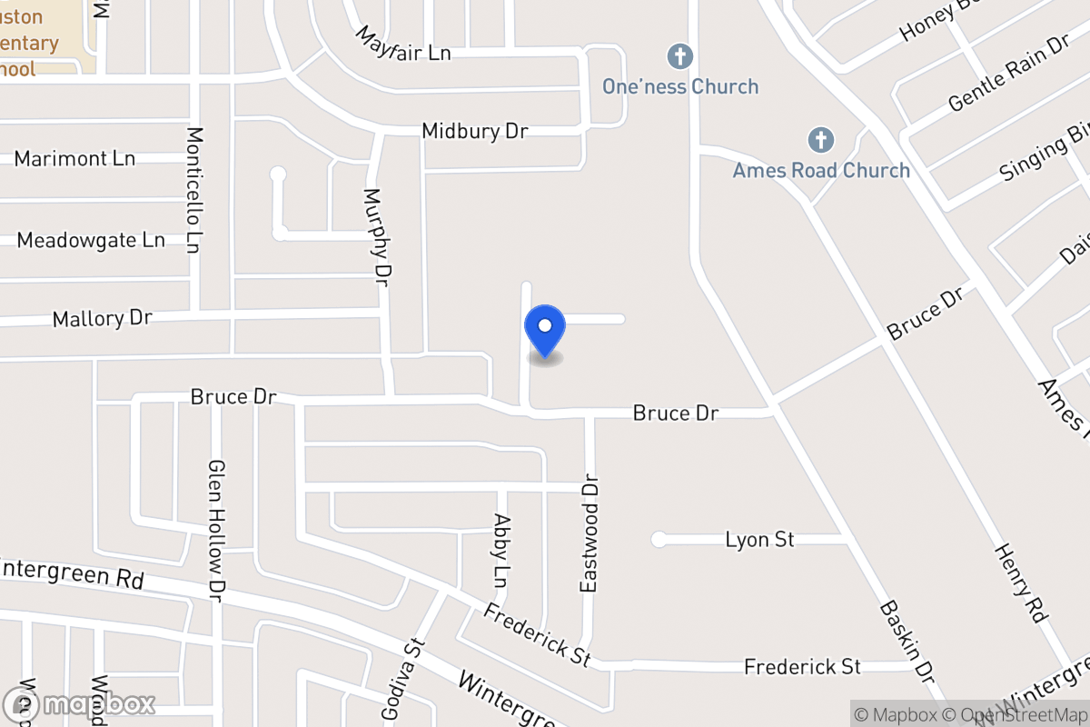 Map of 3022 Riley Rd