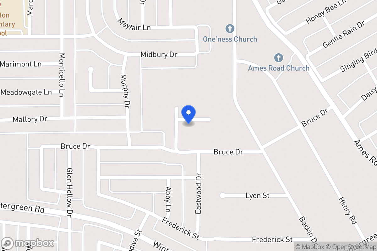 Map of 1746 Myrtle St