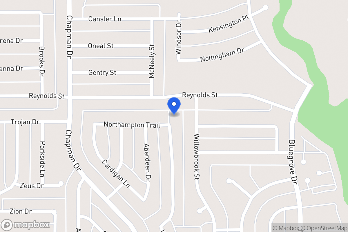 Map of 1703 Northampton Trl