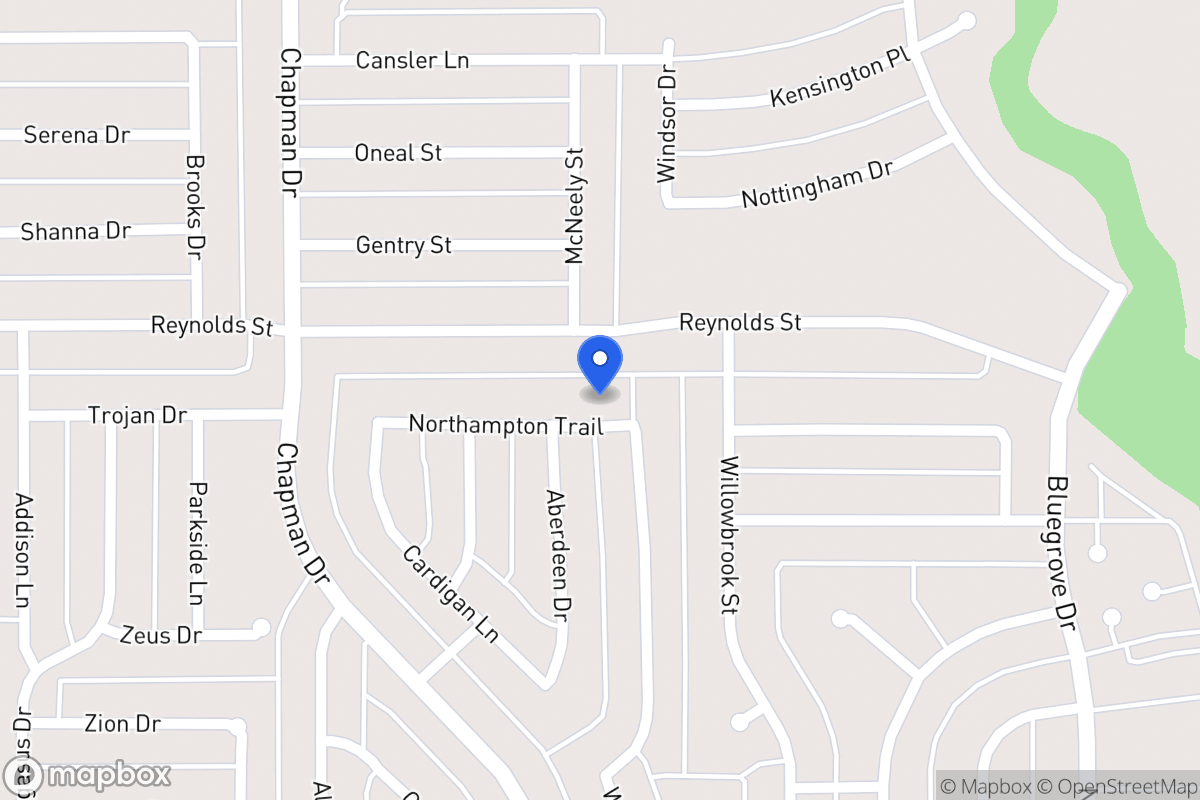 Map of 1711 Northampton Trl