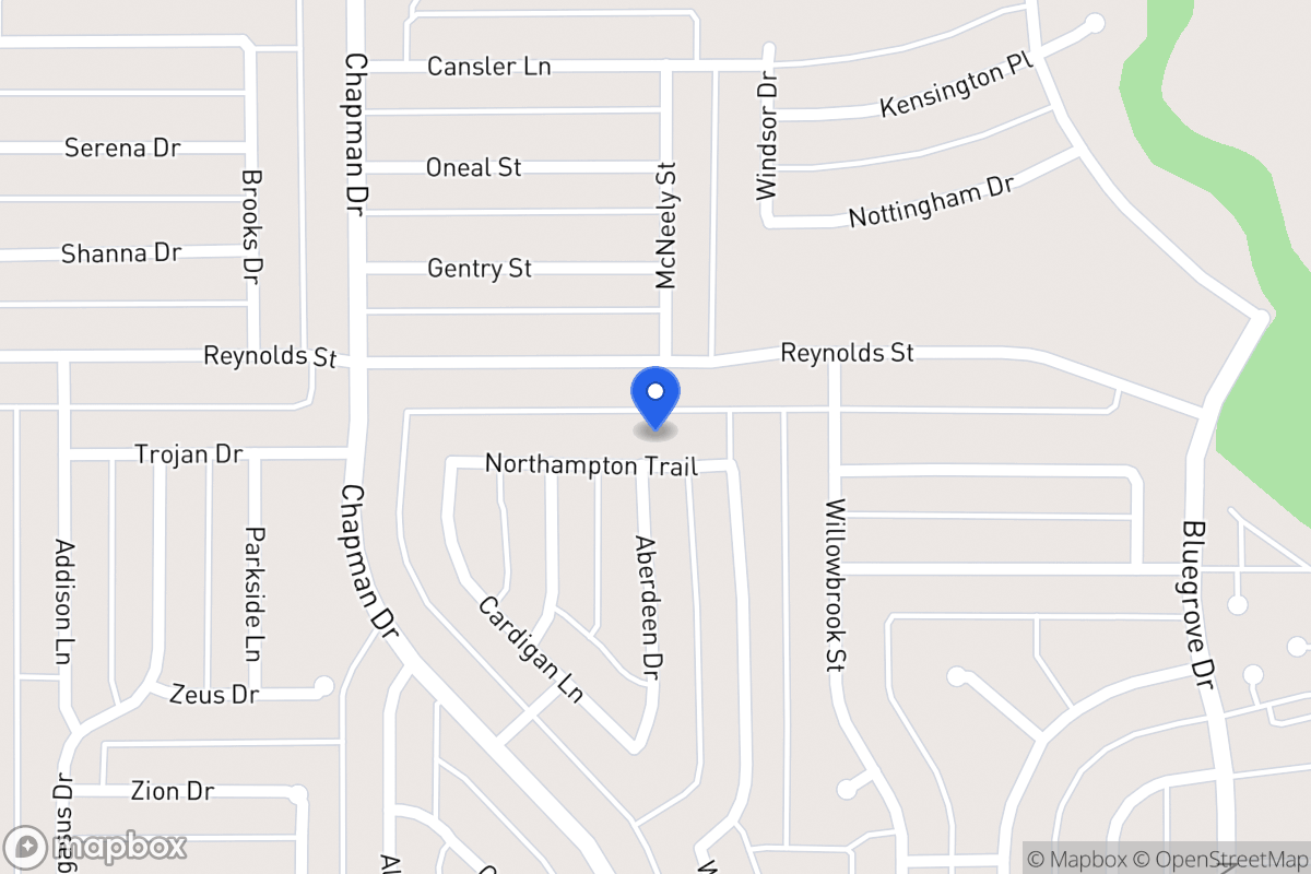 Map of 1719 Northampton Trl