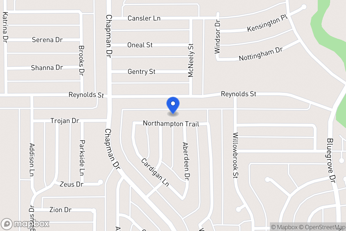 Map of 1731 Northampton Trl