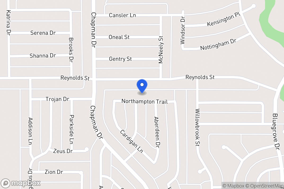Map of 1735 Northampton Trl