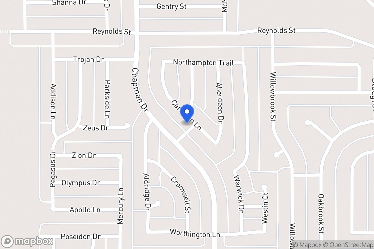 Map of 1511 Cardigan Ln