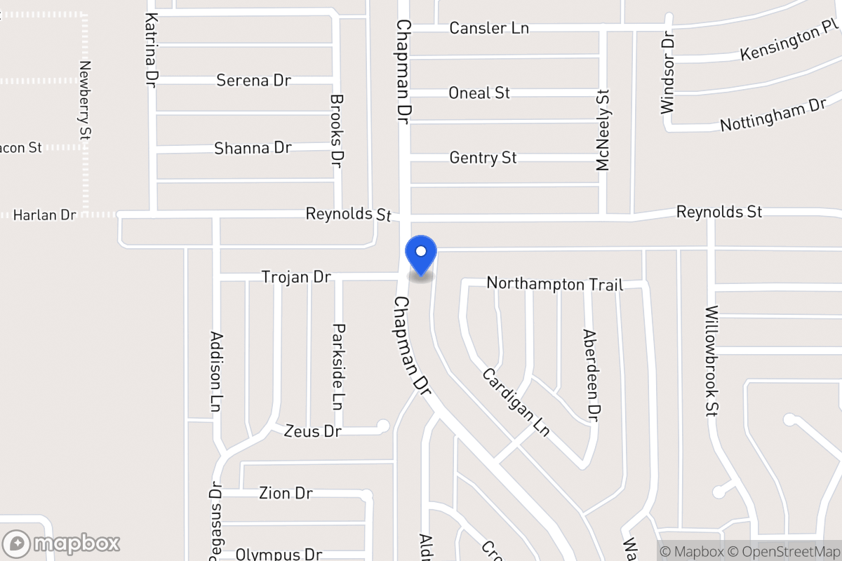 Map of 1558 Chapman Dr
