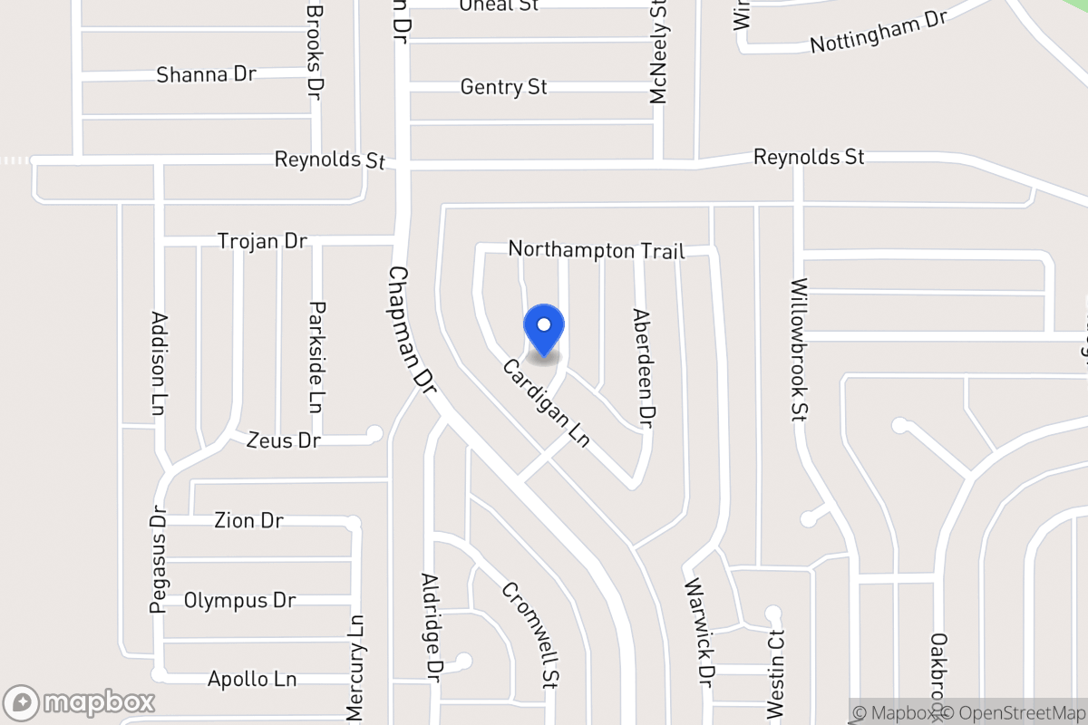 Map of 1531 Birkenhead Ln