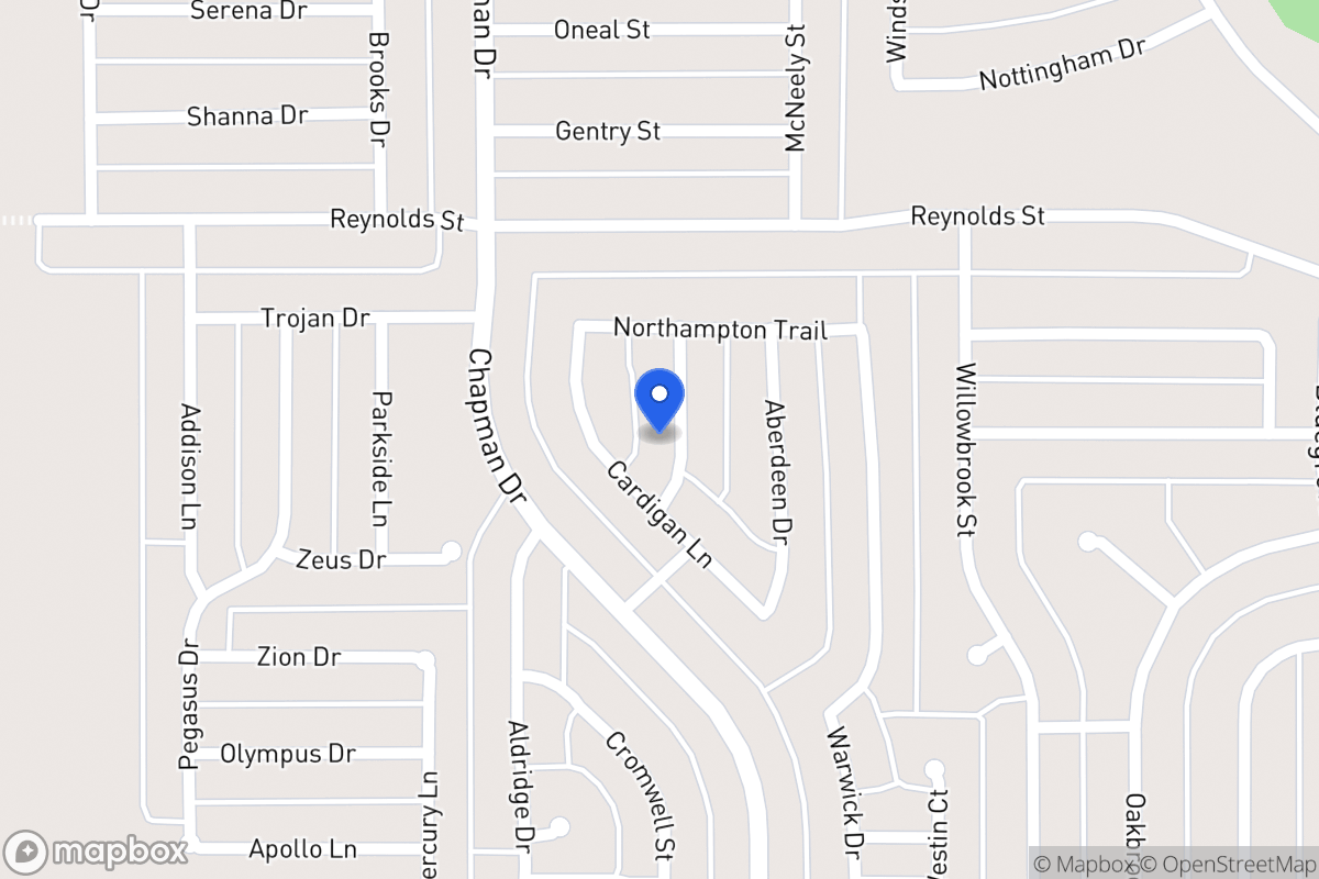 Map of 1535 Birkenhead Ln