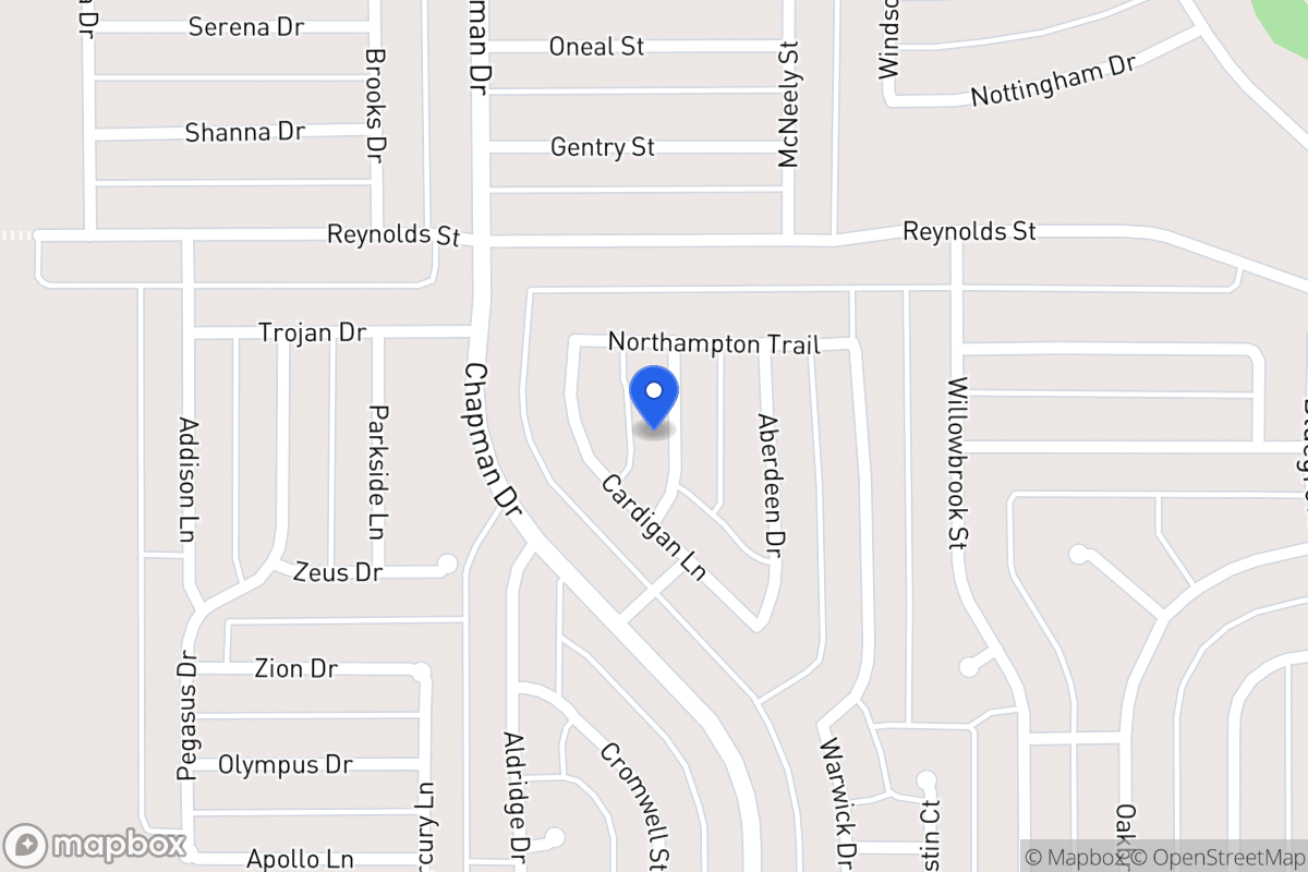 Map of 1539 Birkenhead Ln