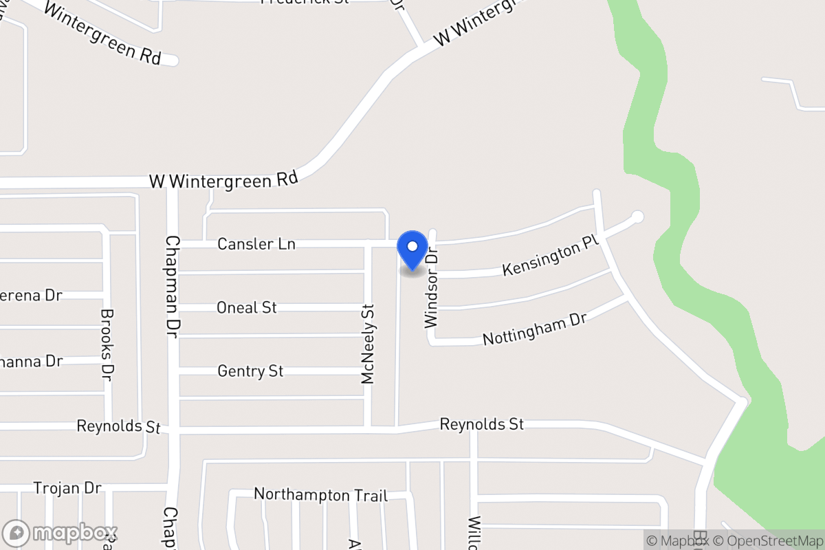 Map of 1859 Windsor Dr