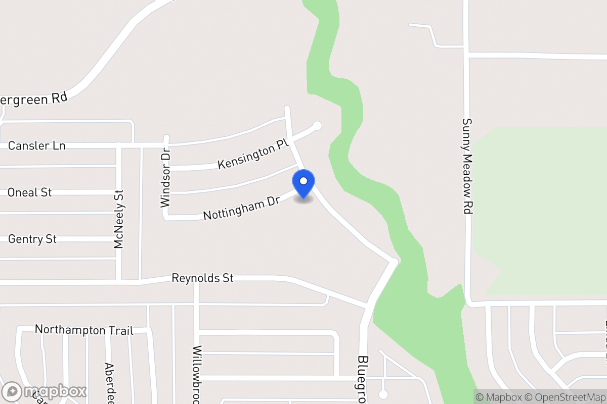 Map of 1839 Kings Cross Dr