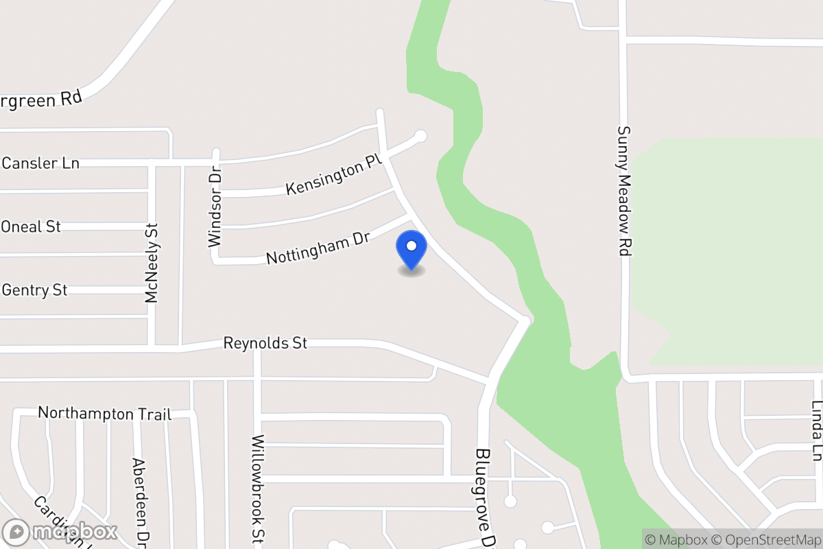Map of 1831 Kings Cross Dr