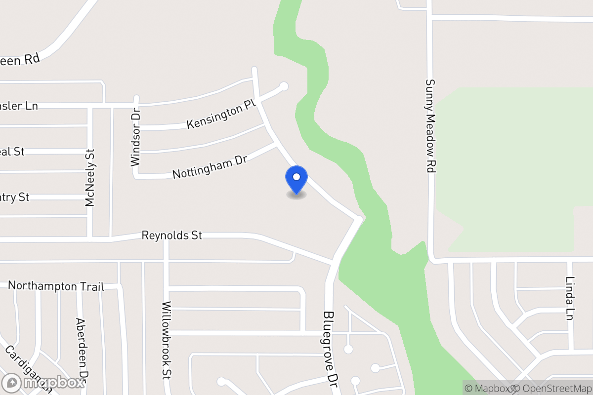 Map of 1823 Kings Cross Dr