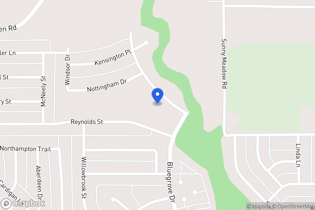 Map of 1819 Kings Cross Dr