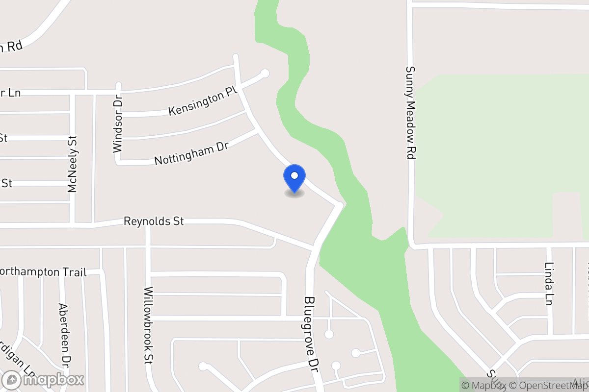 Map of 1815 Kings Cross Dr