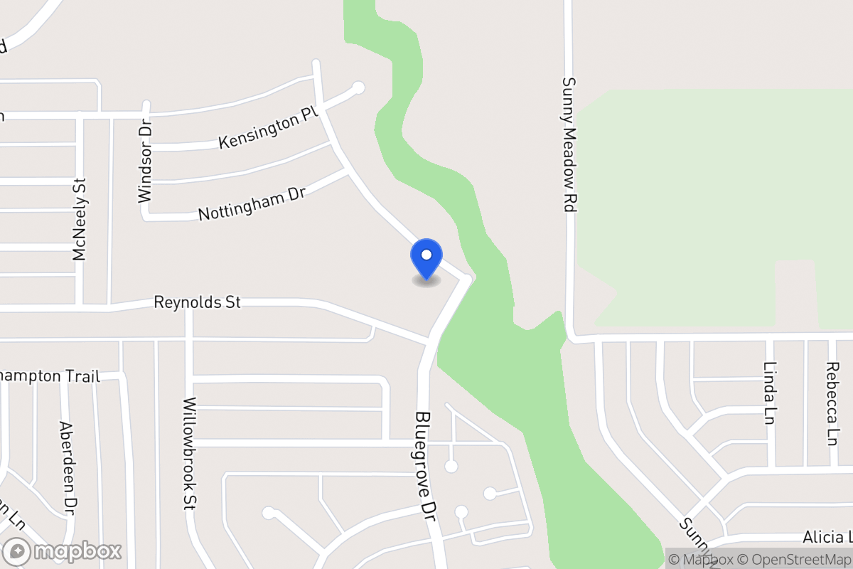 Map of 1807 Kings Cross Dr