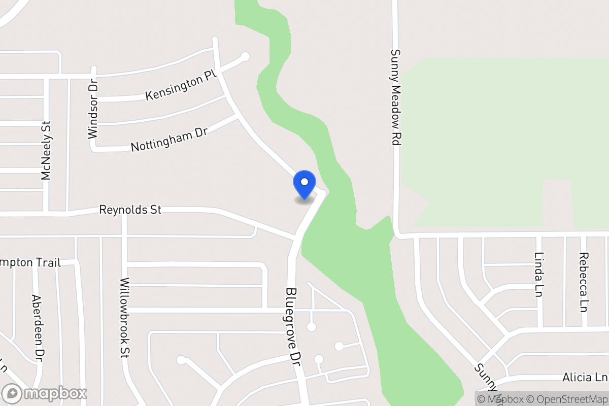 Map of 1803 Kings Cross Dr
