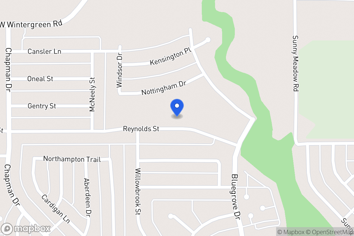 Map of 1539 Reynolds St