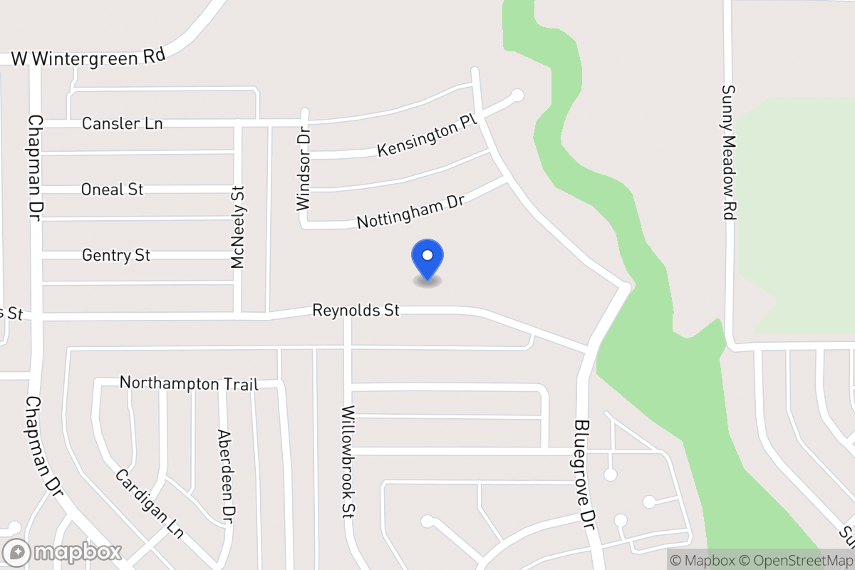 Map of 1543 Reynolds St