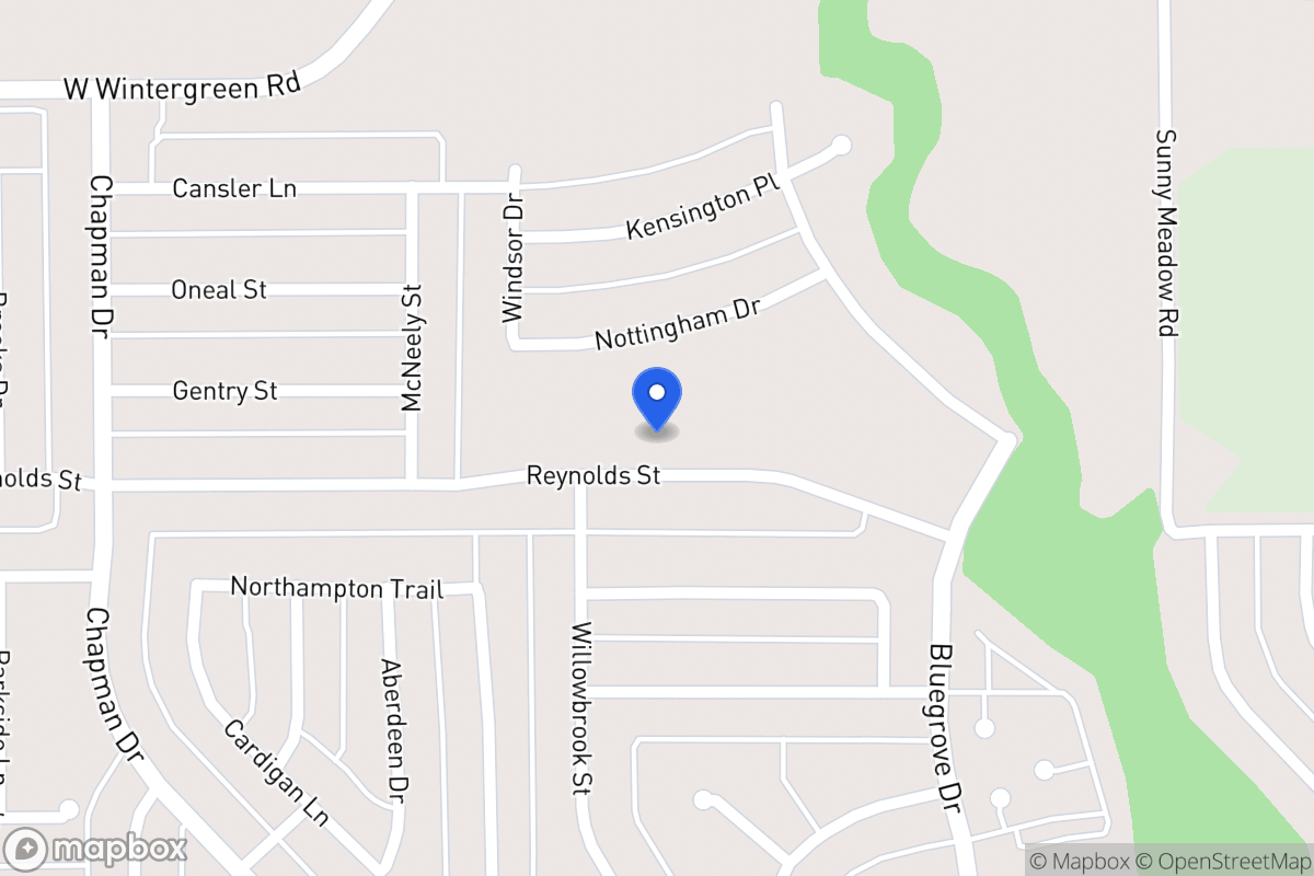 Map of 1551 Reynolds St