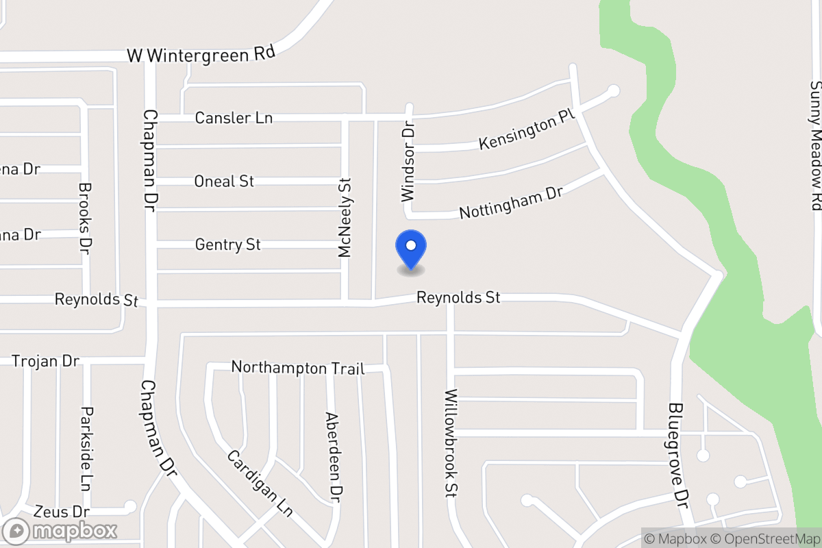 Map of 1611 Reynolds St