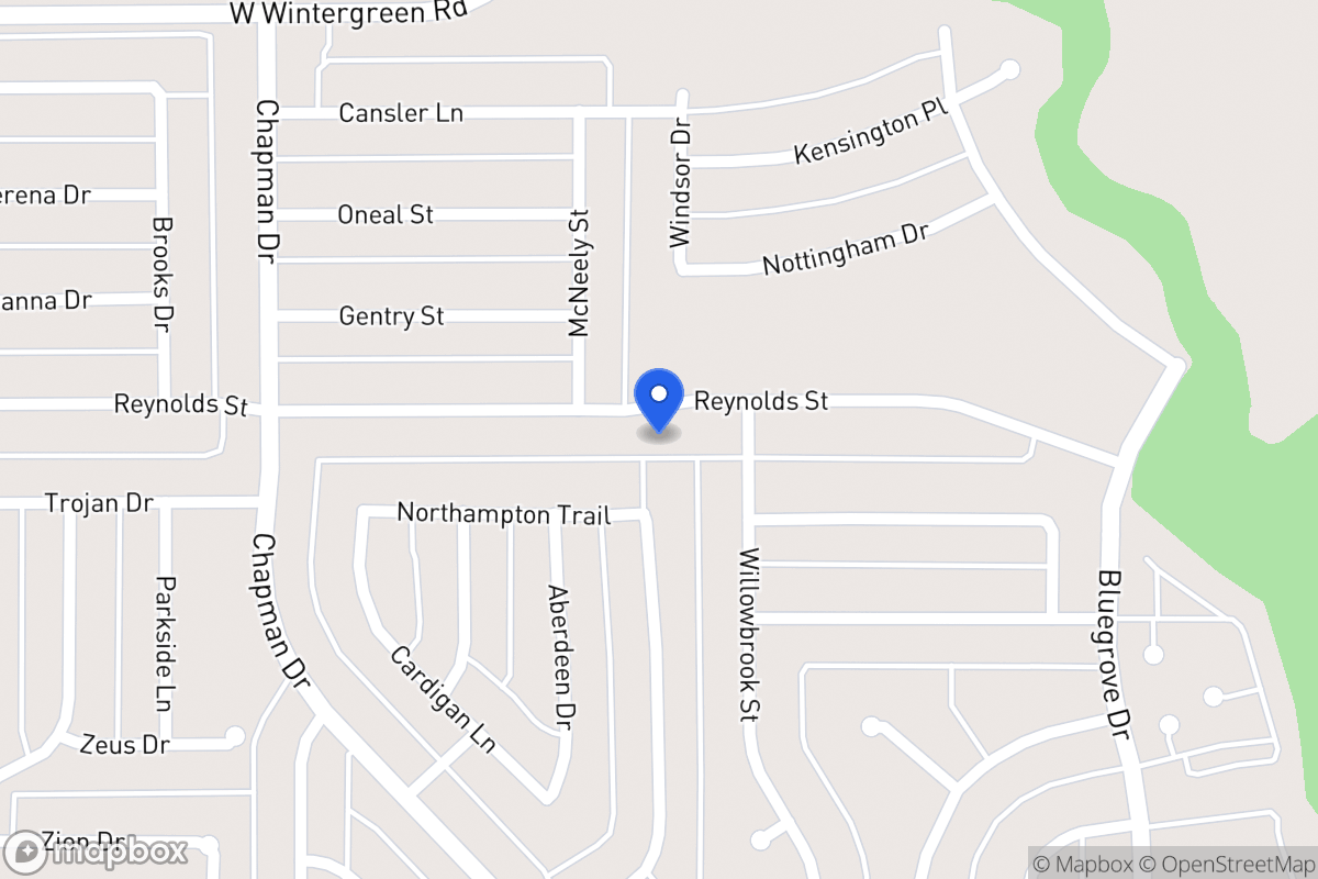 Map of 1614 Reynolds St