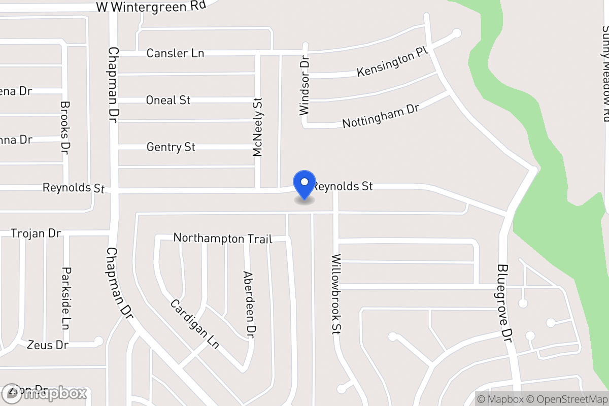 Map of 1610 Reynolds St