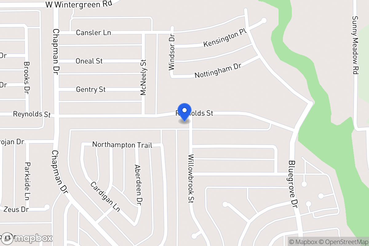 Map of 1602 Reynolds St
