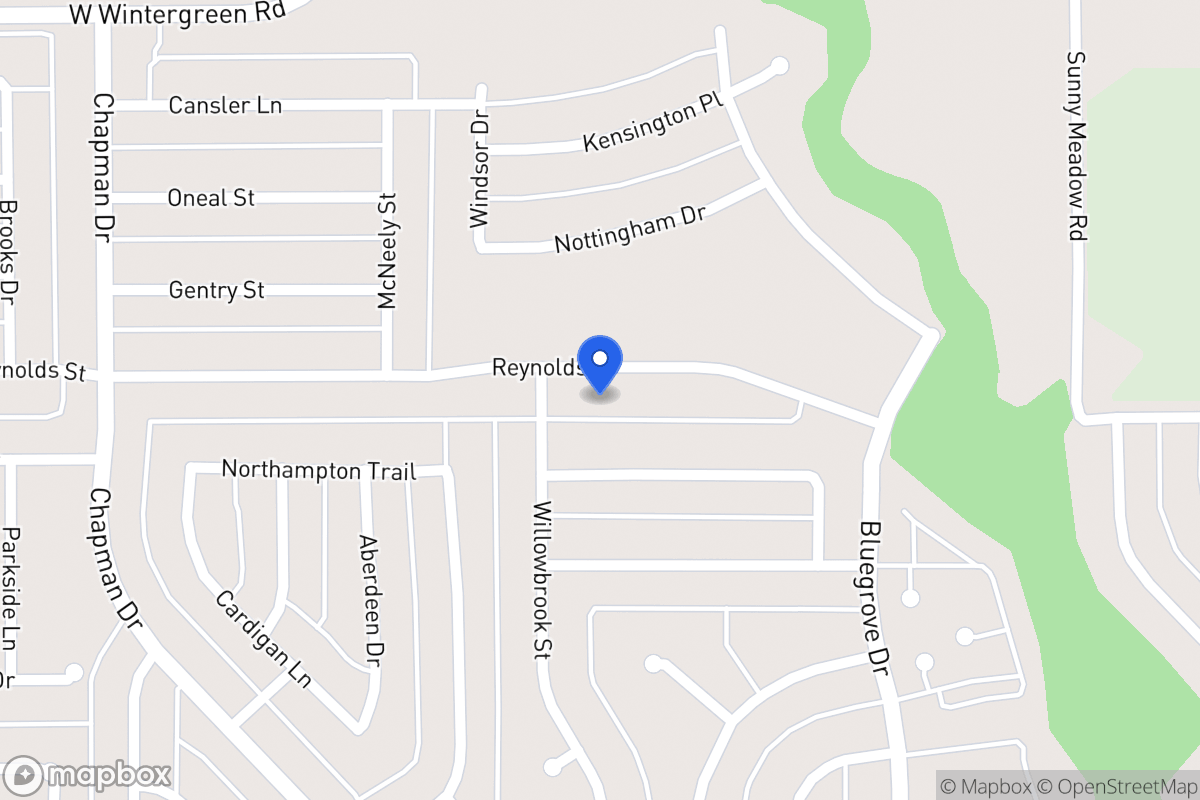 Map of 1554 Reynolds St