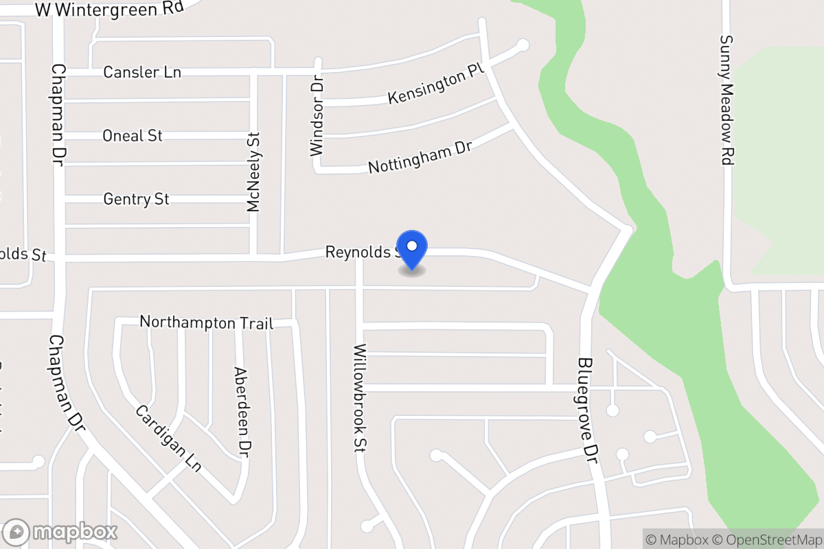 Map of 1550 Reynolds St