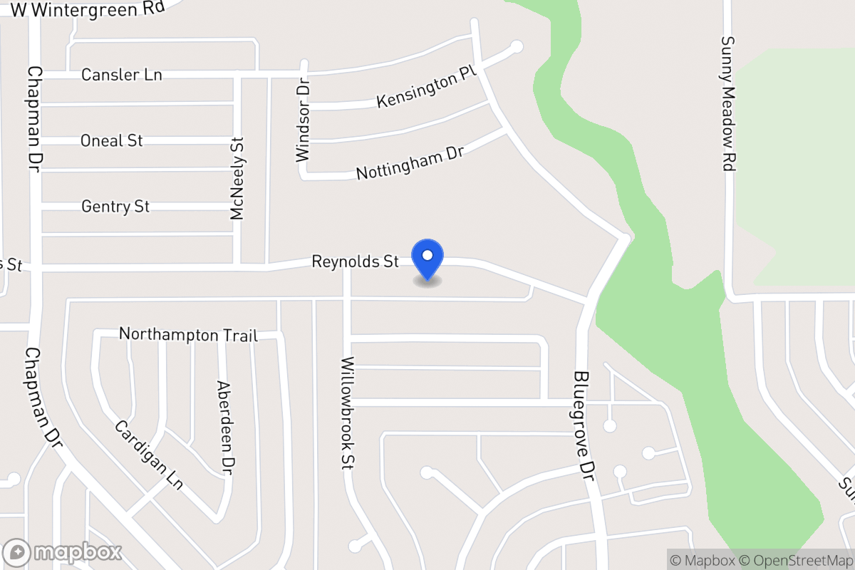 Map of 1542 Reynolds St
