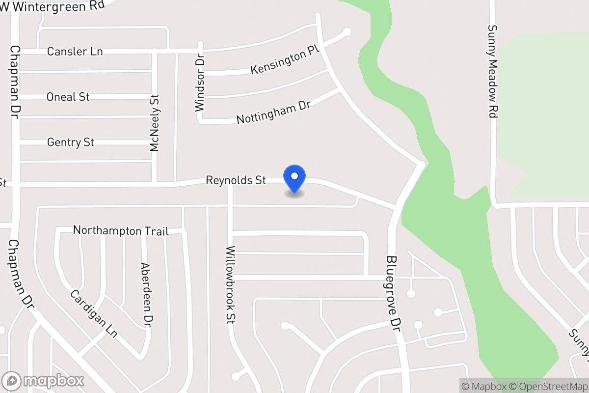 Map of 1538 Reynolds St