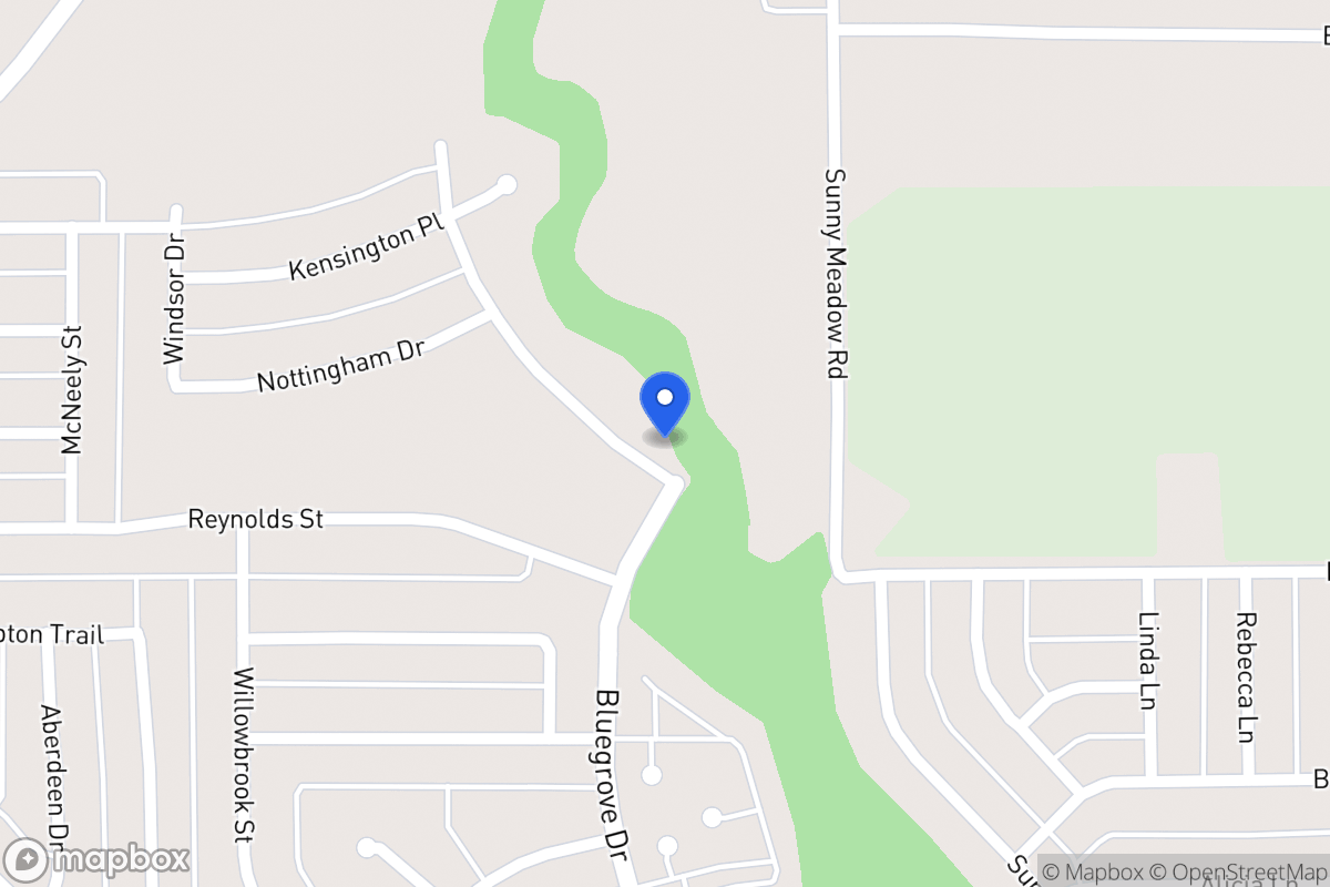 Map of 1800 Kings Cross Dr