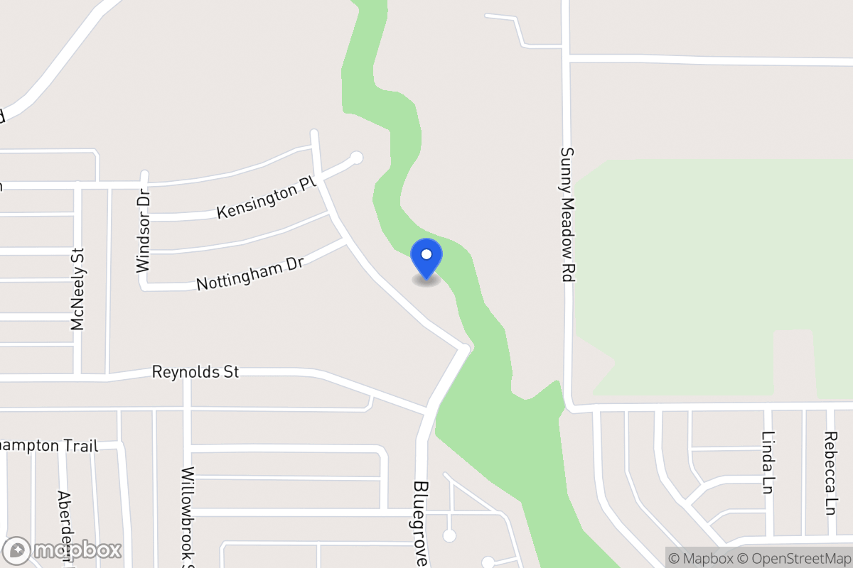 Map of 1812 Kings Cross Dr