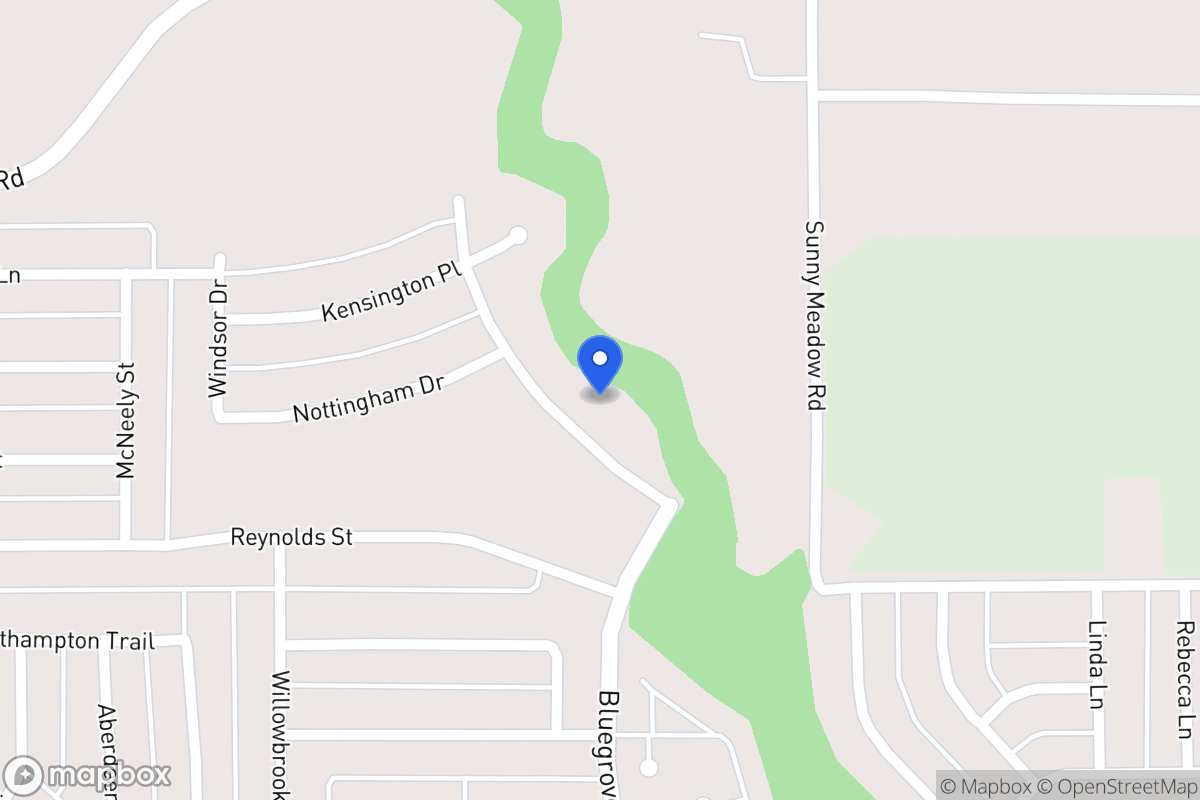 Map of 1816 Kings Cross Dr