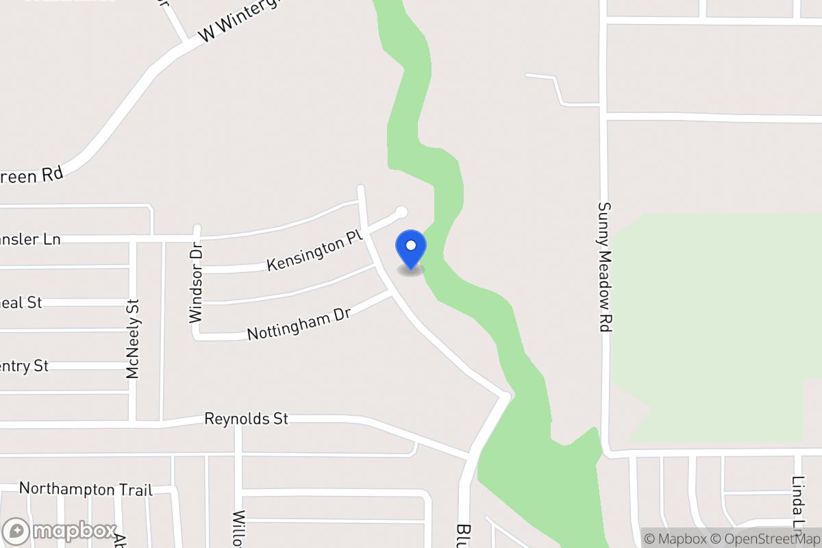Map of 1836 Kings Cross Dr