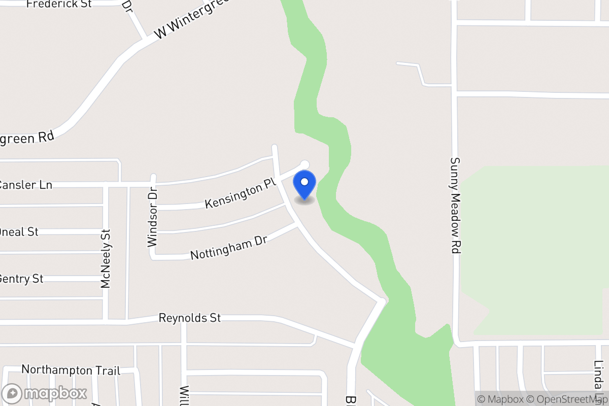 Map of 1840 Kings Cross Dr