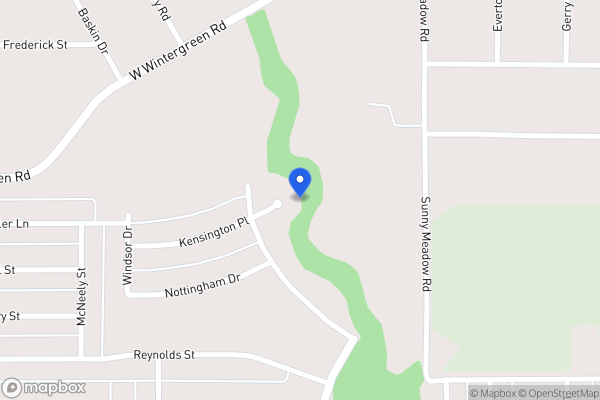 Map of 1506 Kensington Ct