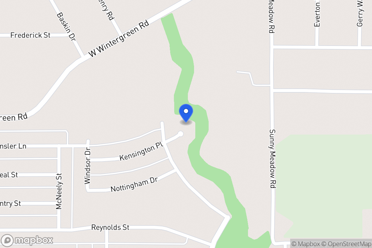 Map of 1515 Kensington Ct