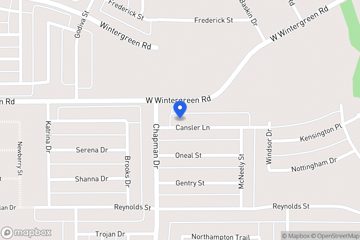 Map of 1757 Cansler Ln