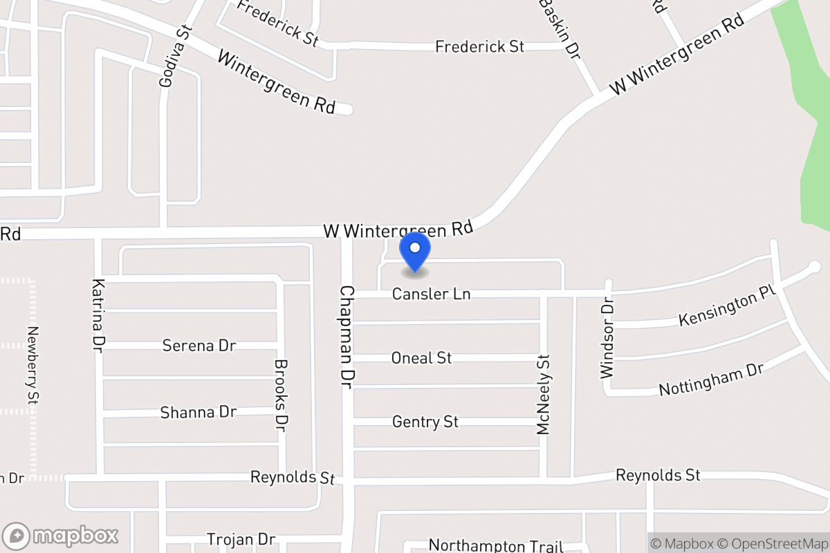 Map of 1753 Cansler Ln