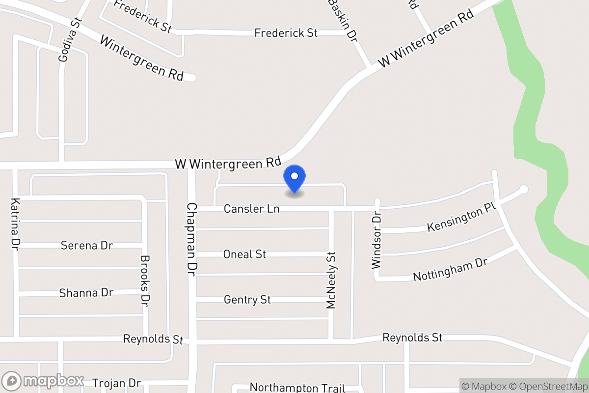 Map of 1729 Cansler Ln