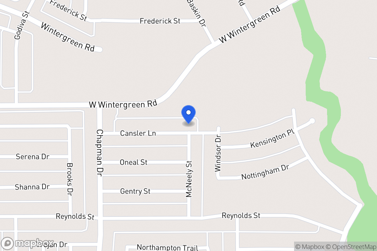 Map of 1713 Cansler Ln