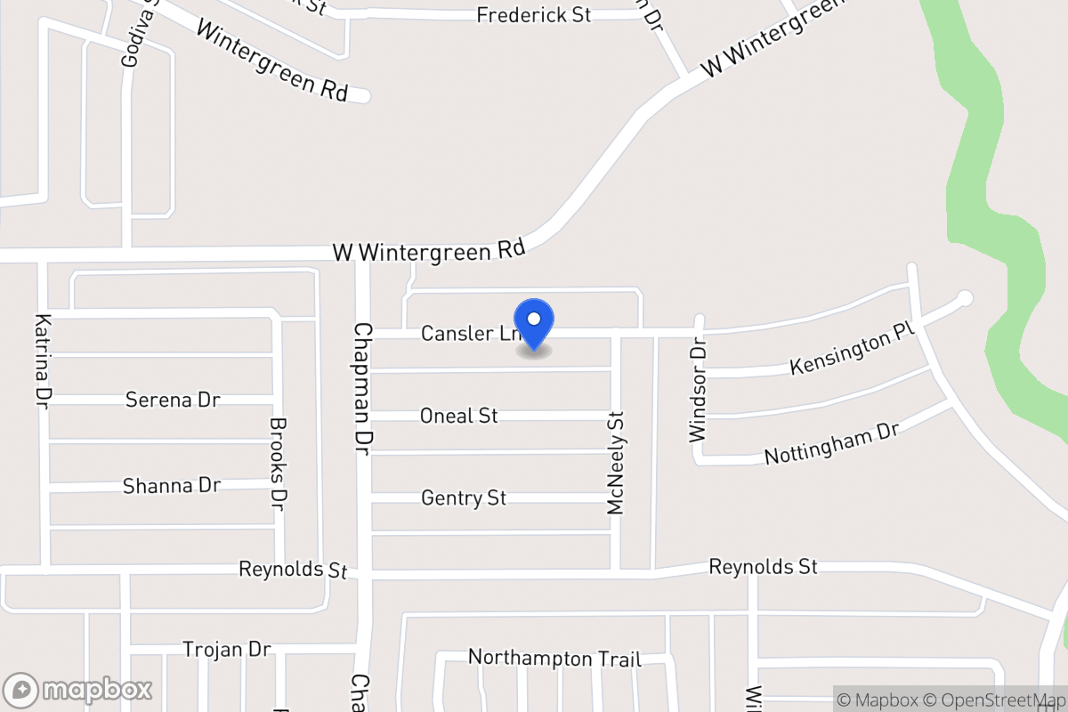 Map of 1732 Cansler Ln
