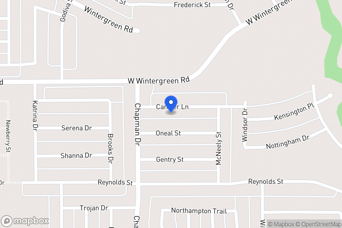 Map of 1748 Cansler Ln