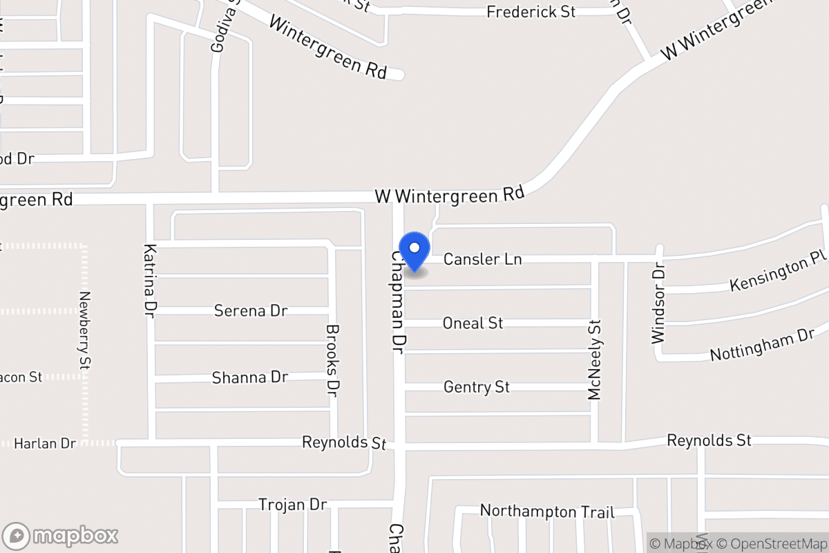 Map of 1768 Cansler Ln