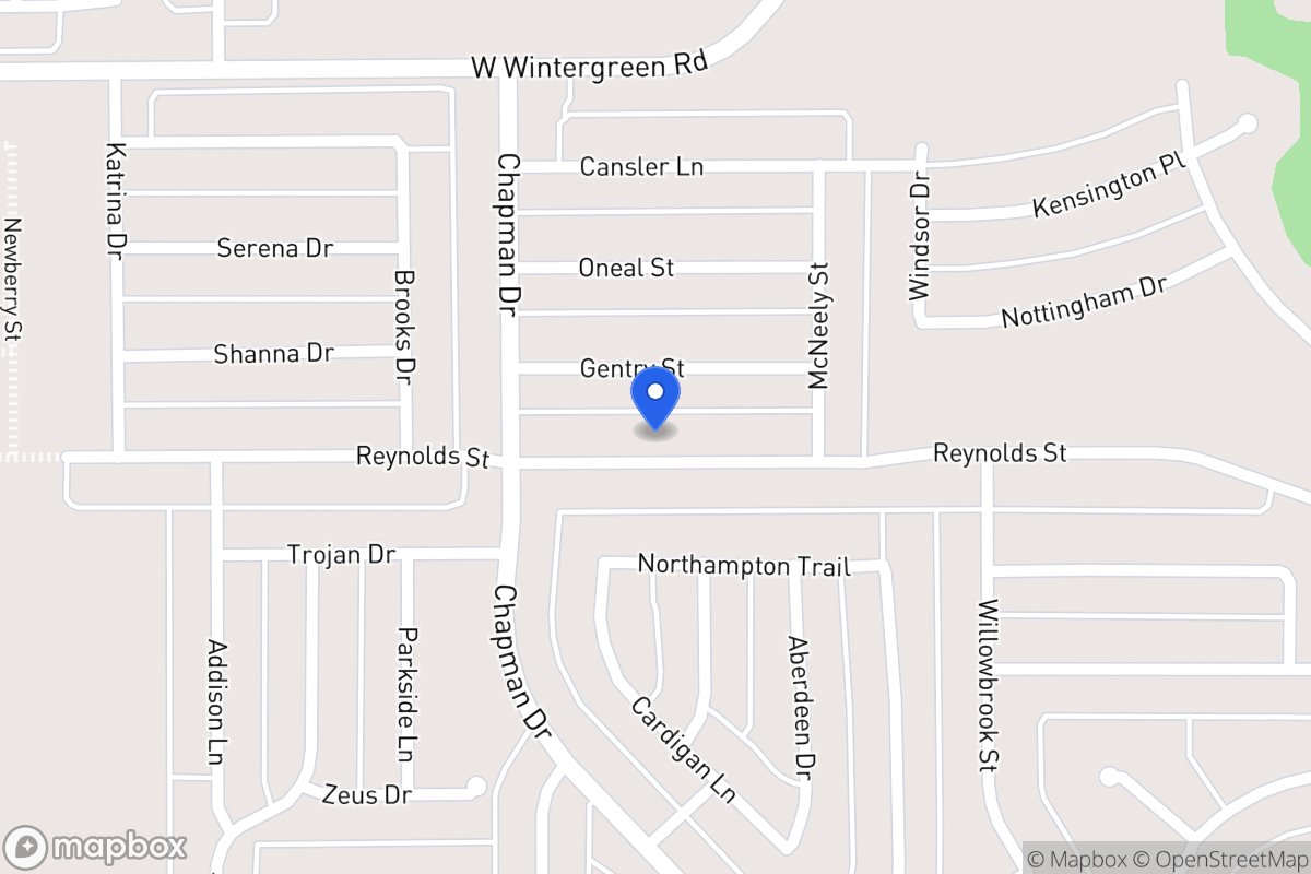 Map of 1743 Reynolds St
