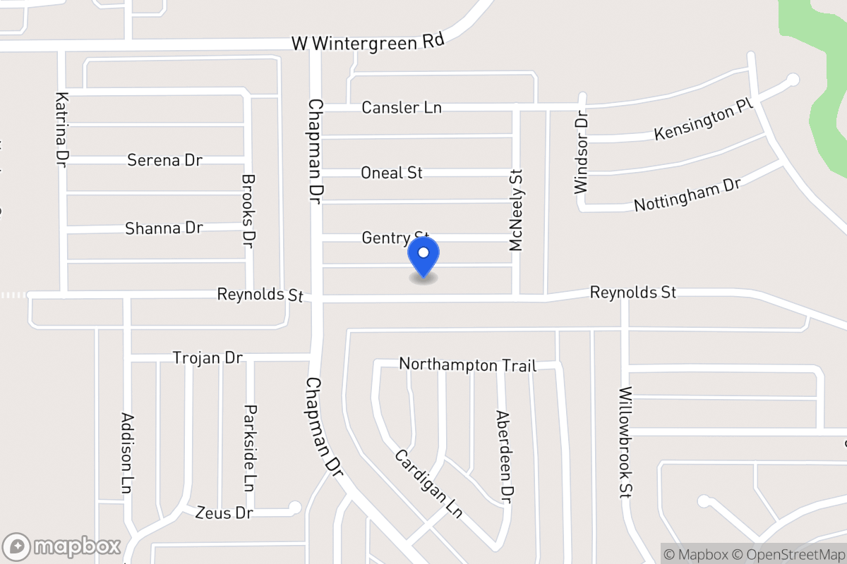 Map of 1739 Reynolds St