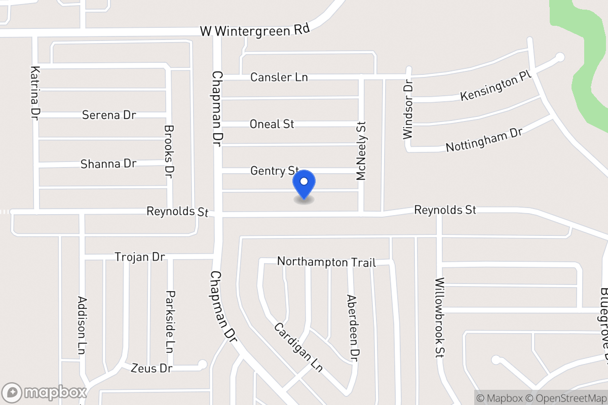 Map of 1735 Reynolds St