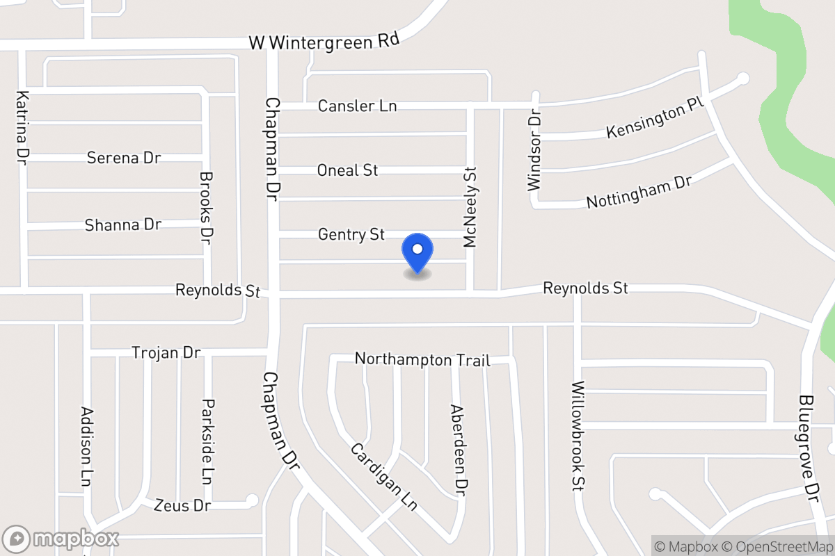 Map of 1727 Reynolds St